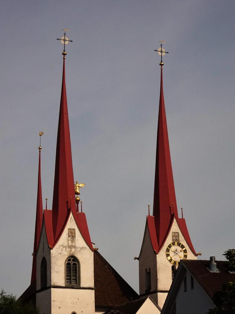 Muri: Klosterkirche Türme (2023)