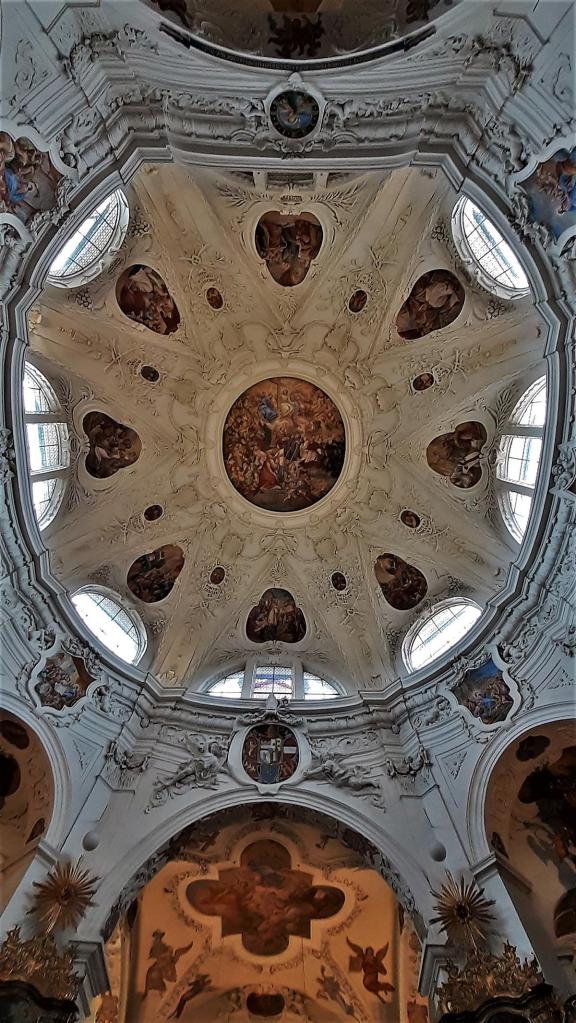 Muri: Klosterkirche Kuppel des Oktogons (2023)