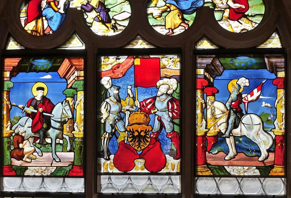 Muri: Kloster Kreuzgang - Wappenscheibe Schwyz [Ost IV] (2023)