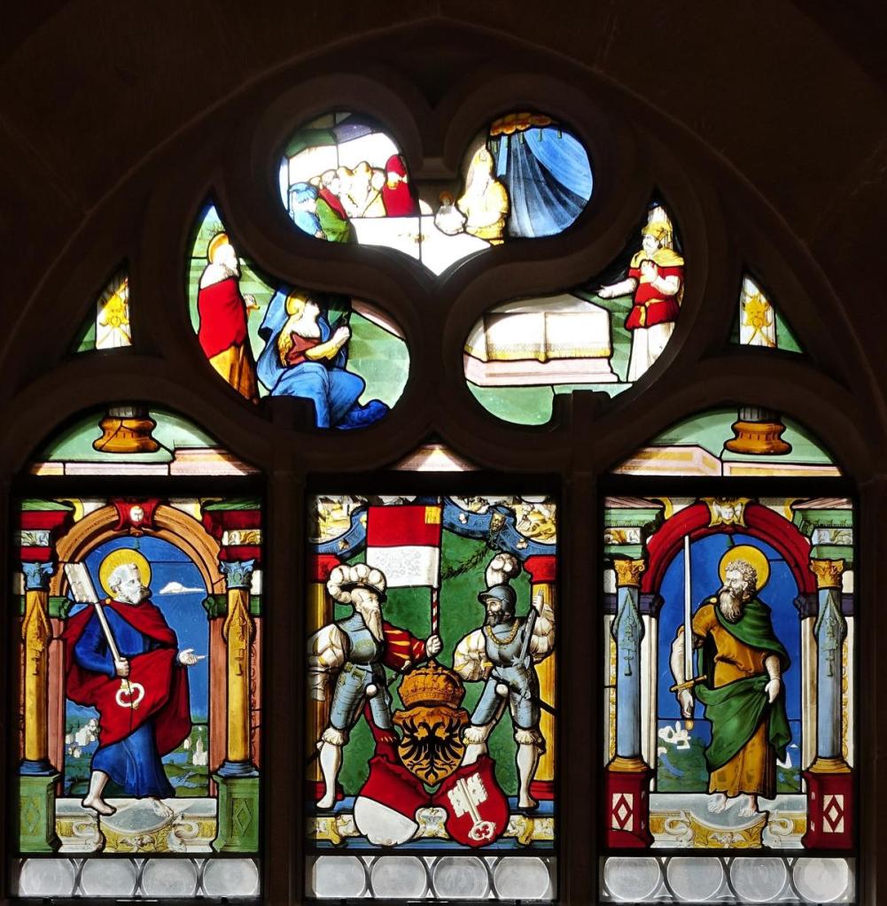 Muri: Kloster Kreuzgang - Wappenscheibe Unterwalden [Ost V] (2023)