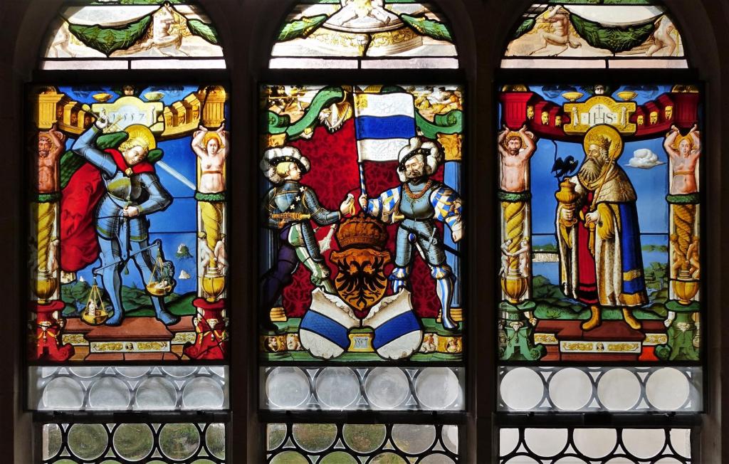 Muri: Kloster Kreuzgang - Wappenscheibe Zug [Ost VII] (2023)