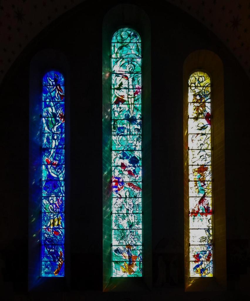 Zürich: Fraumünster Chorfenster von Marc Chagall (2023)