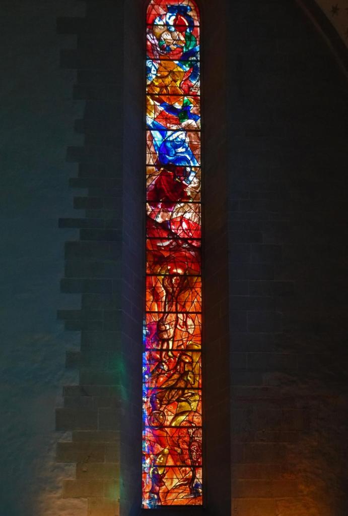 Zürich: Fraumünster Chorfenster von Marc Chagall [Prophetenfenster] (2023)