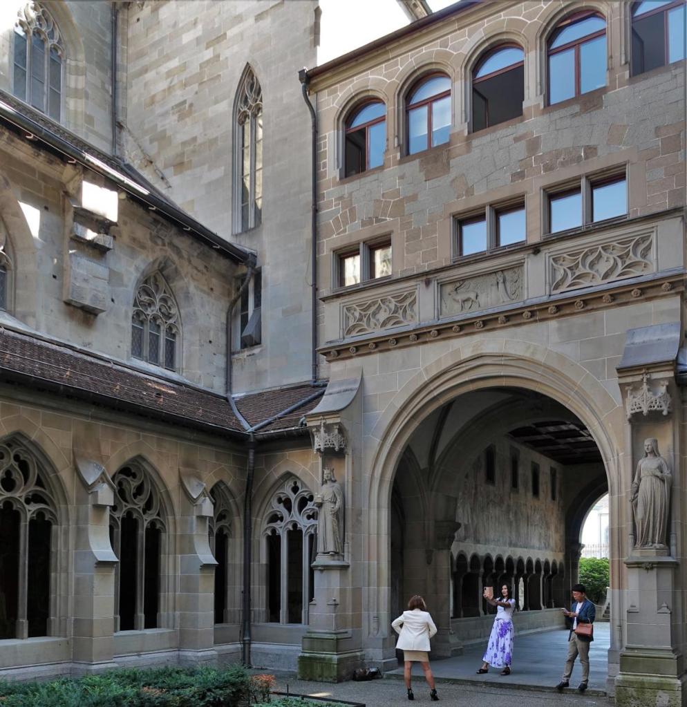 Zürich: Fraumünster gotischer und romanischer Kreuzgang (2023)