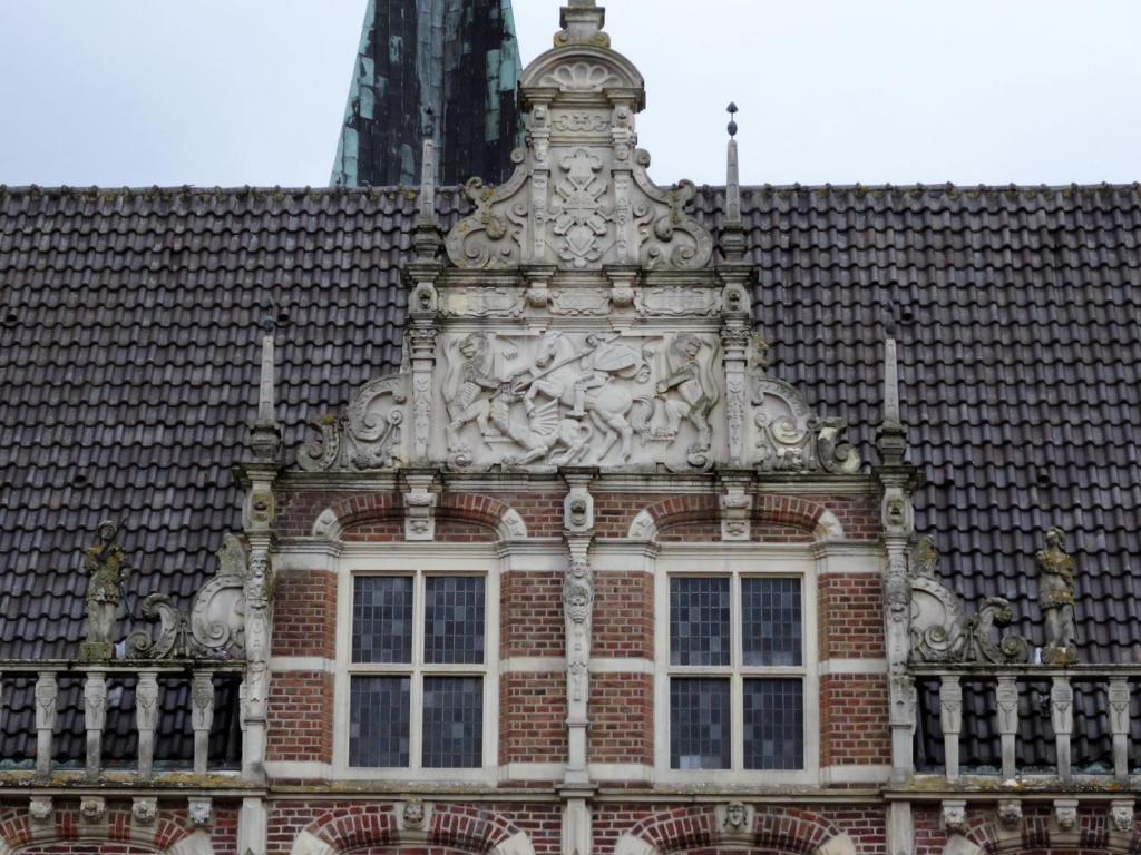 Bocholt: Rathaus Giebel (2021)