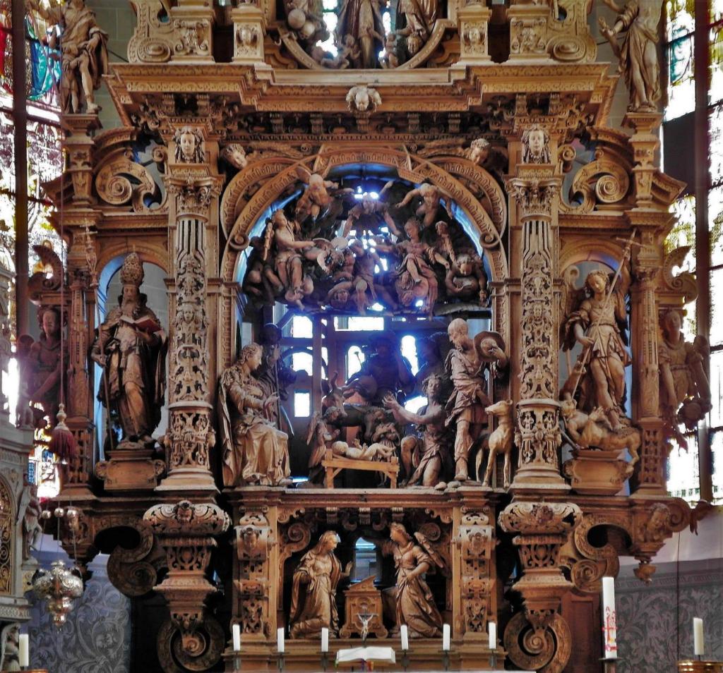 Überlingen: Münster Hochaltar von Jörg Zürn (2017)