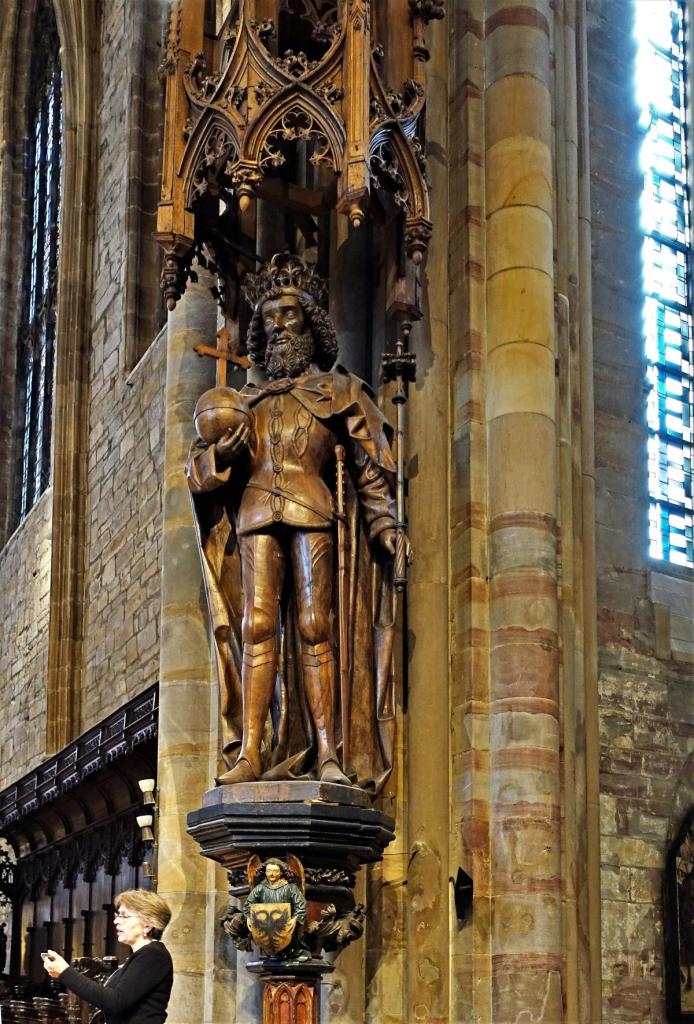 Dortmund: Reinoldikirche Kaiserstatue (2021)