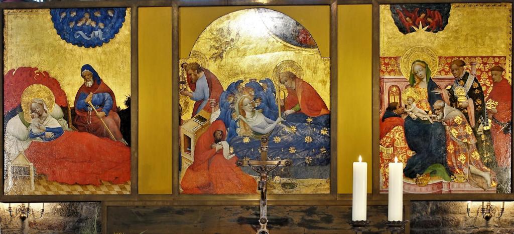 Dortmund: Marienkirche Marienaltar des Conrad von Soest (2021)