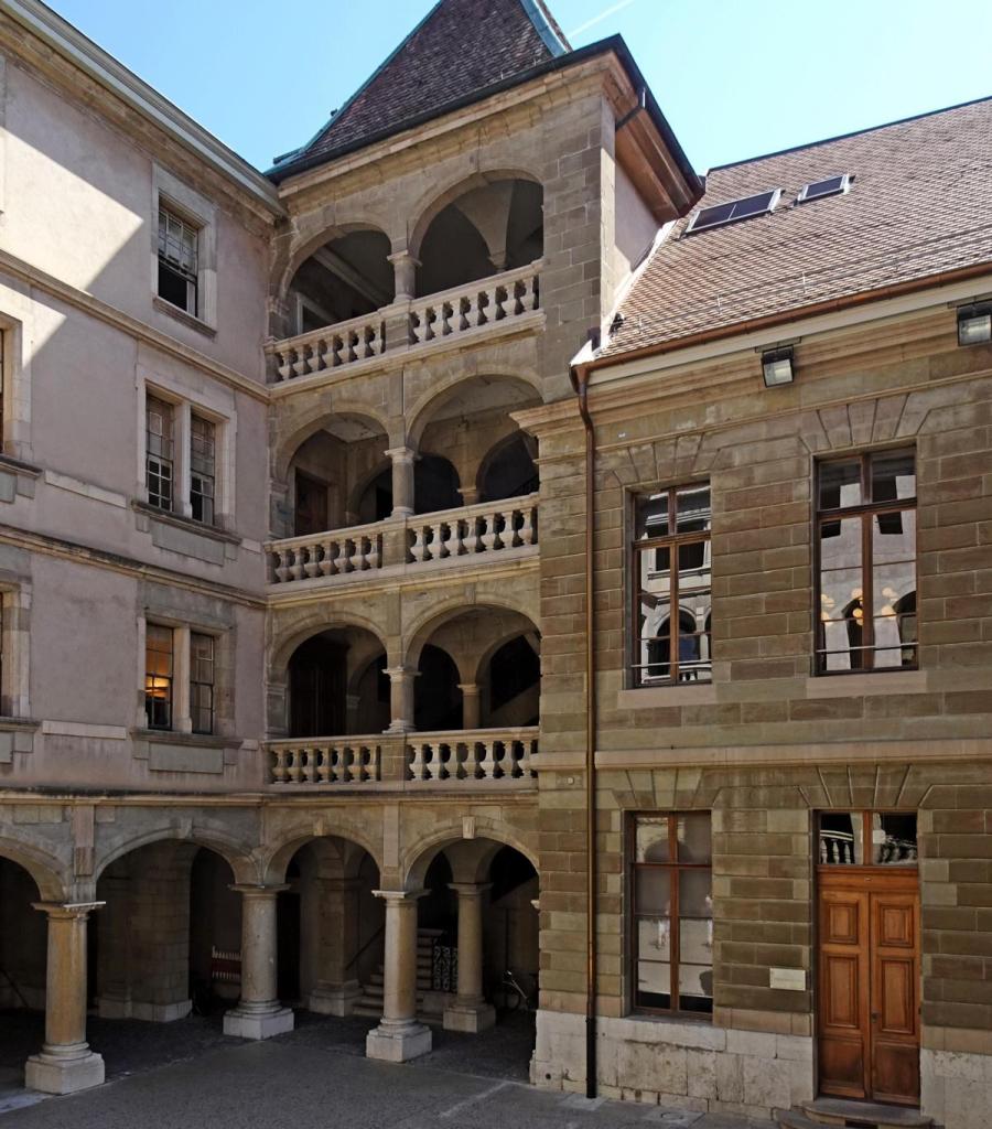 Genf: Rathaus Innenhof (2023)