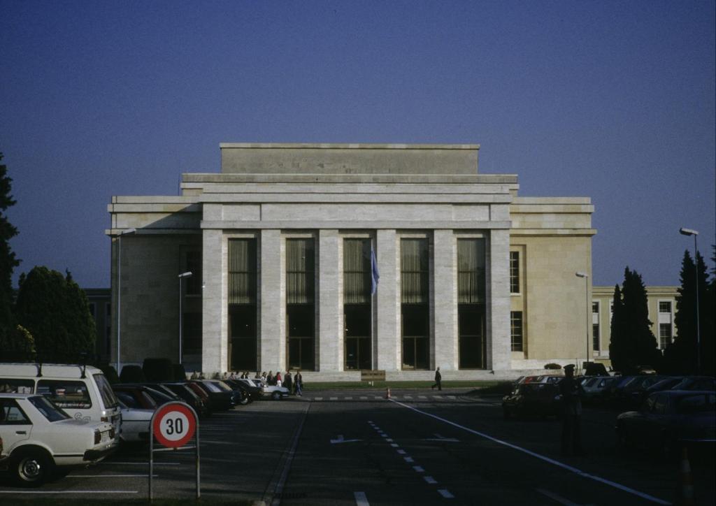 Genf: Völkerbundspalast (1989)