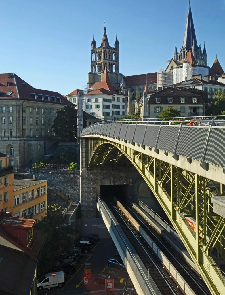 Lausanne: Blick zur Kathedrale (2023)