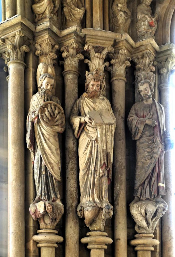 Lausanne: Kathedrale Südportal = Portal peint (2023)