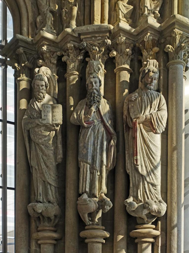 Lausanne: Kathedrale Südportal = Portal peint (2023)