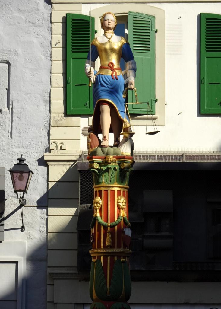 Lausanne: Gerechtigkeitsbrunnen (2023)