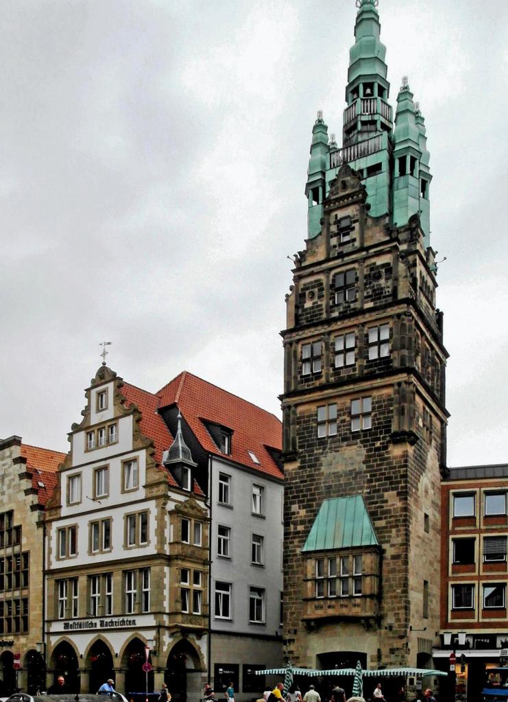 Münster: Prinzipalmarkt Stadthausturm (2012)