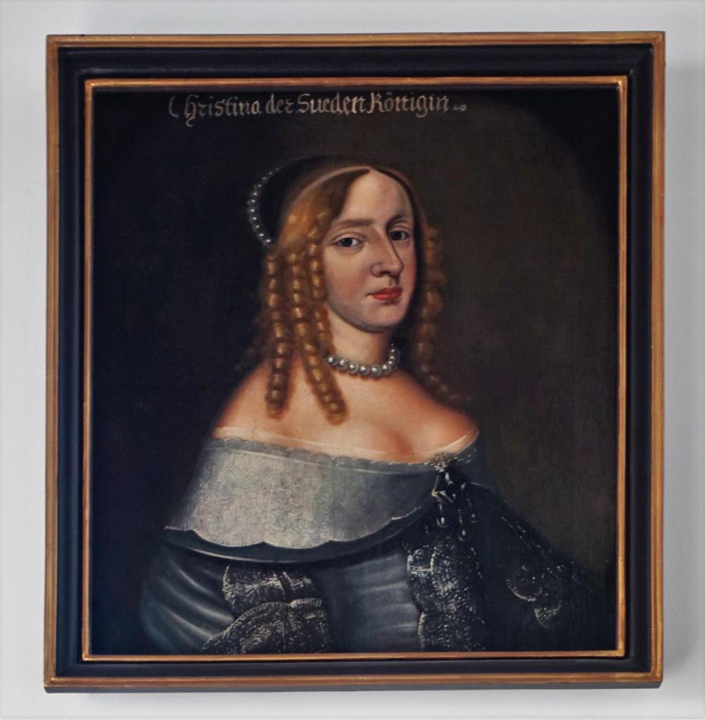 Osnabrück: Rathaus Friedenssaal - Portrait Königin Christine von Schweden (2022)