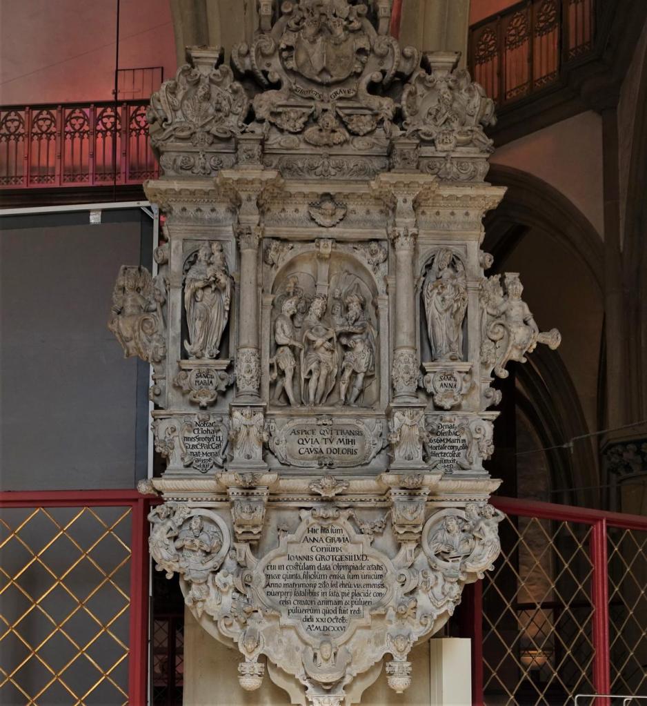 Osnabrück: Marienkirche Epitaph des kaiserlichen Rats Johann Grotgesius und seiner Frau Anna Gravia (2022)