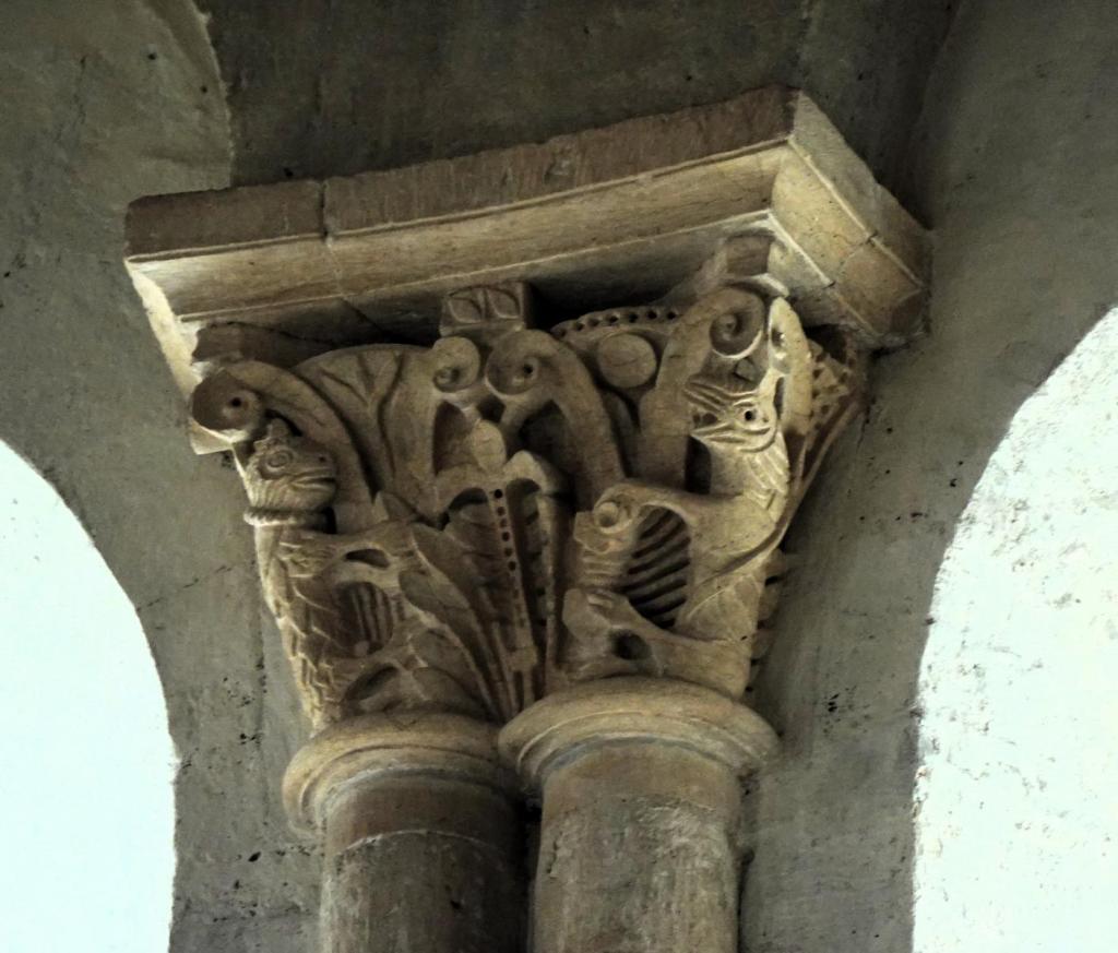 Peterlingen [Payerne]: Abteikirche Chorkapitell (2023)