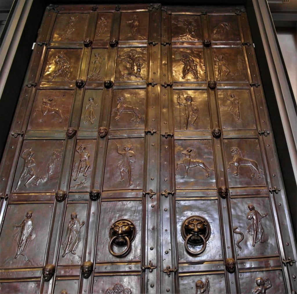 Augsburg: Dom Bronzetür (2016)