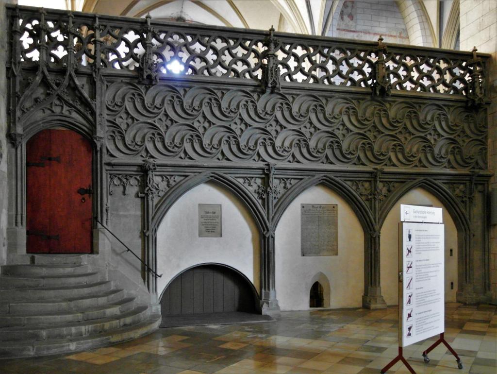 Augsburg: Dom Westchor Chorschranke (2016)