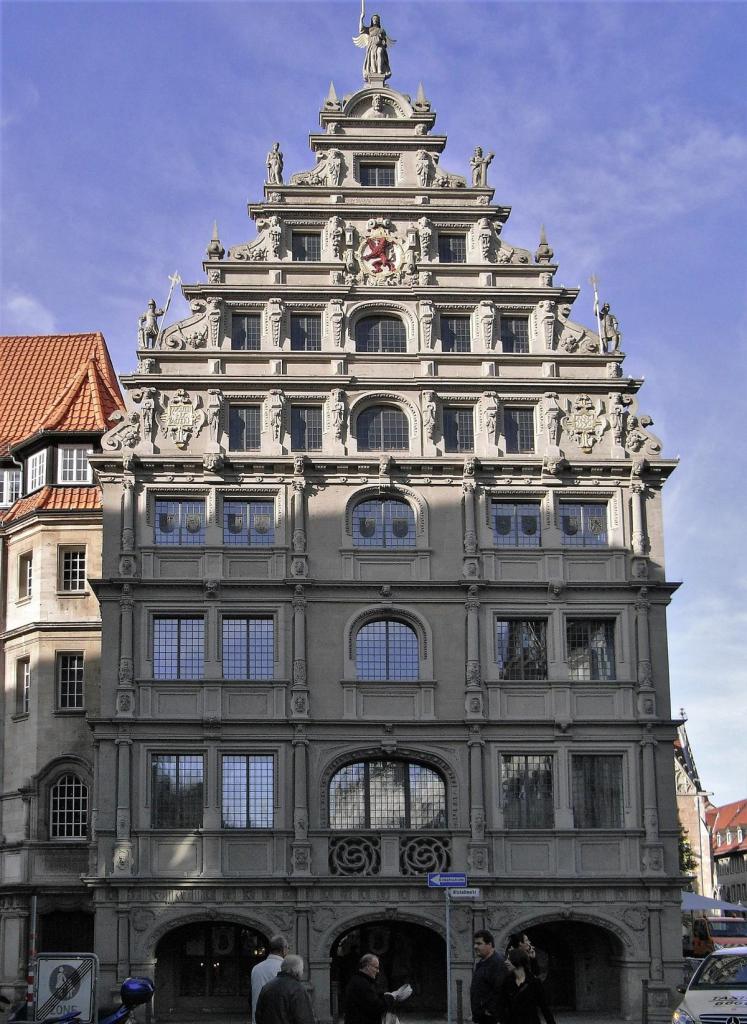 Braunschweig: Gewandhaus [Ostfassade] (2009)