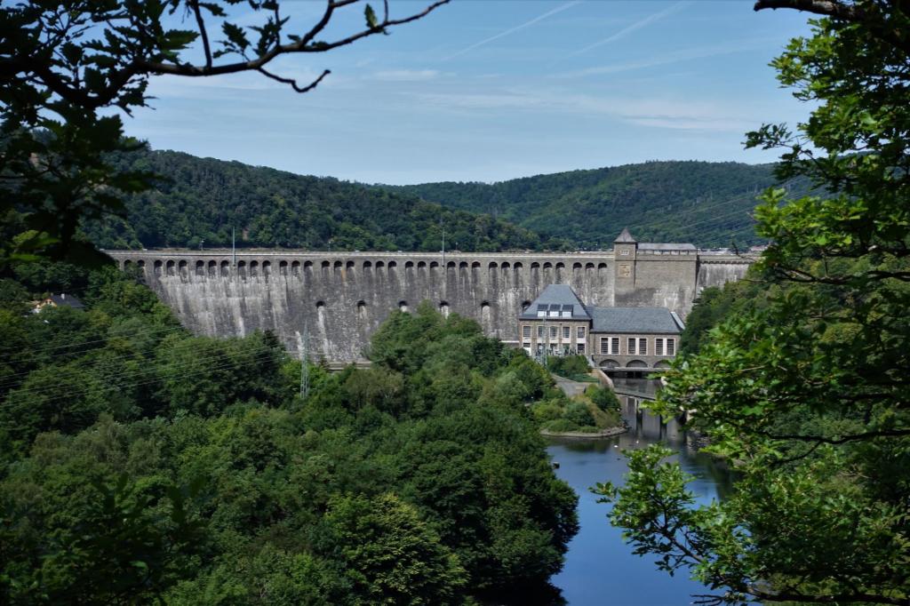 Edersee: Staumauer (2022)