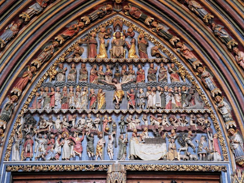 Freiburg: Münster Hauptportal Tympanon (2011)