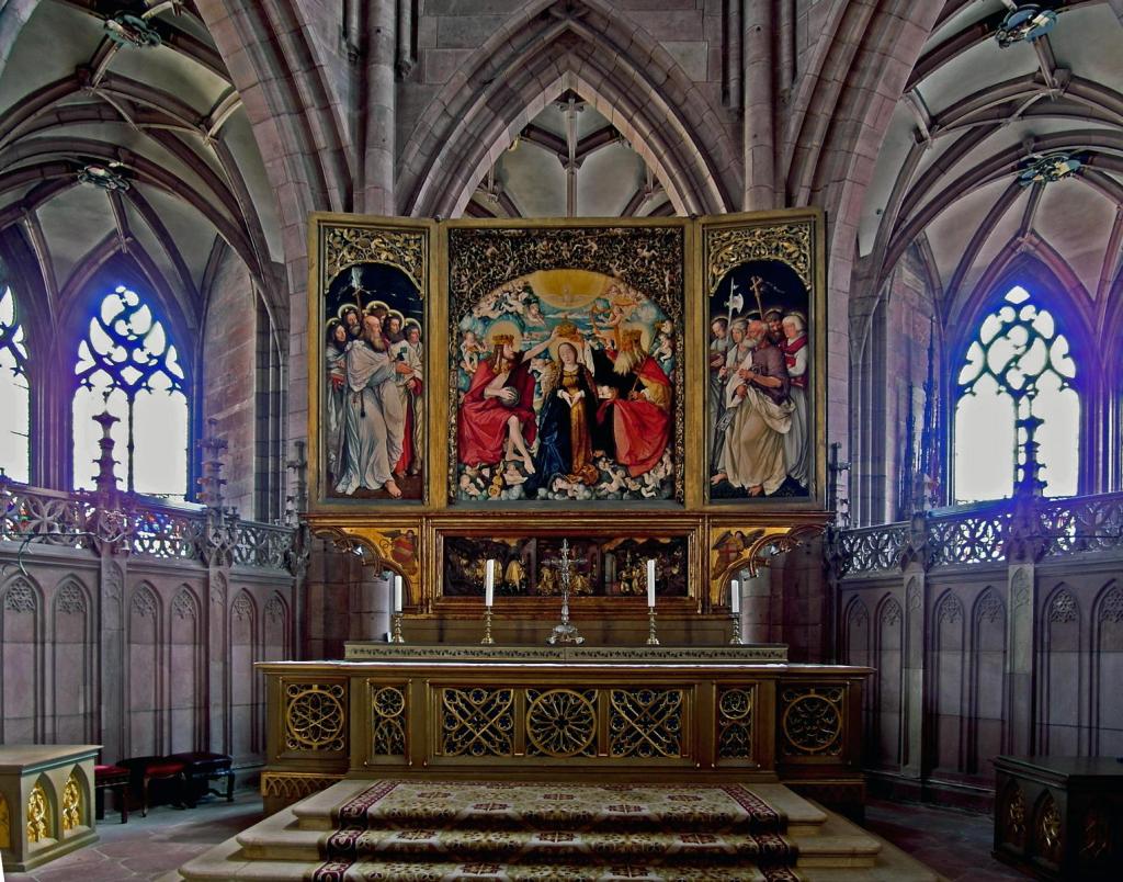 Freiburg: Münster Hochaltar von Baldung Grien (2011)