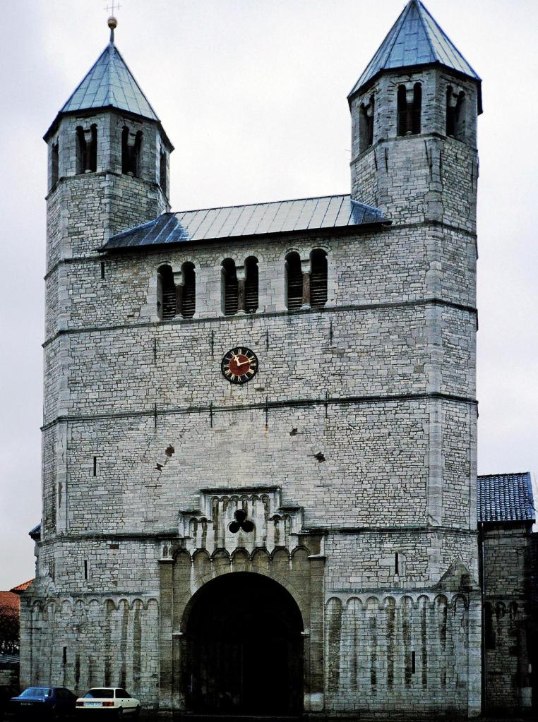 Bad Gandersheim: Stiftskirche Westfassade (1989)