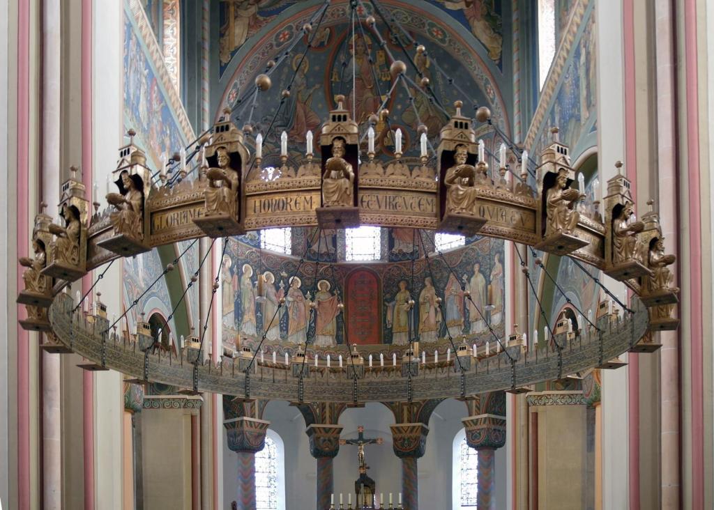 Hildesheim: Godehardkirche Radleuchter (2011)