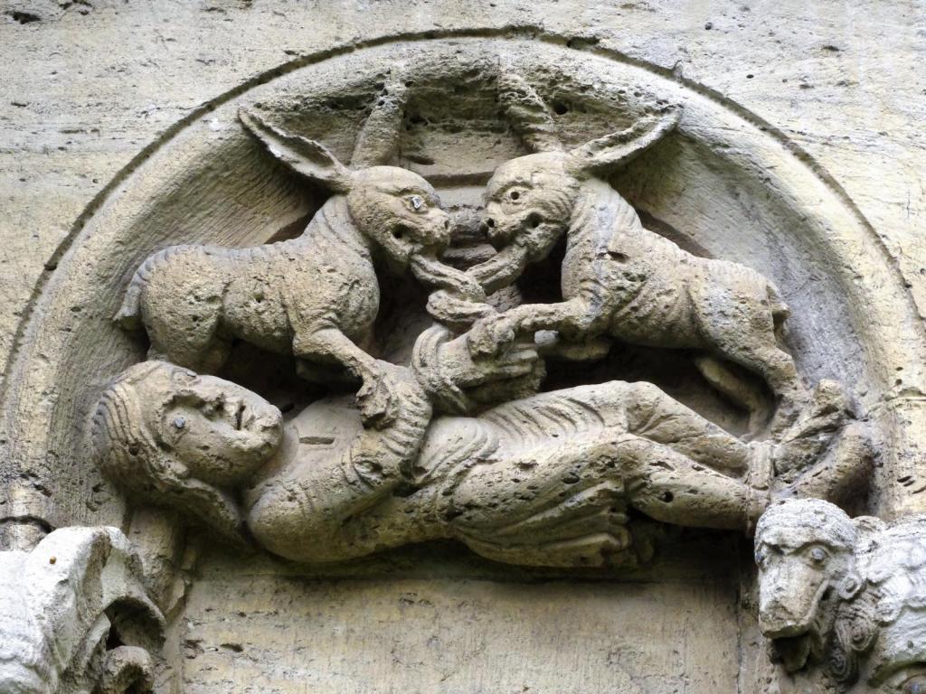 Königslutter: Kaiserdom Jagdfries an der Apsis (2015)