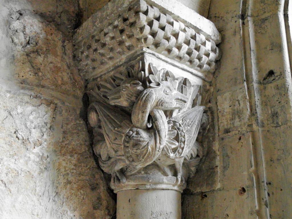 Königslutter: Kaiserdom Kreuzgang Kapitell (2015)