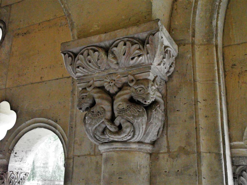 Königslutter: Kaiserdom Kreuzgang Kapitell (2015)