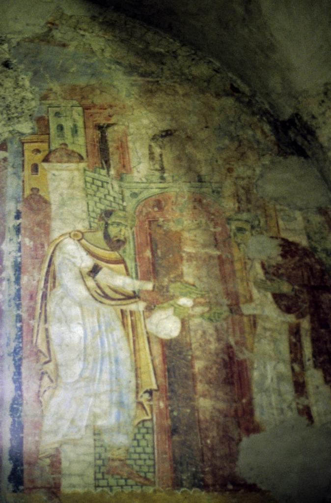 Lambach: Kloster romanische Fresken im ehemaligen Westchor (2006)