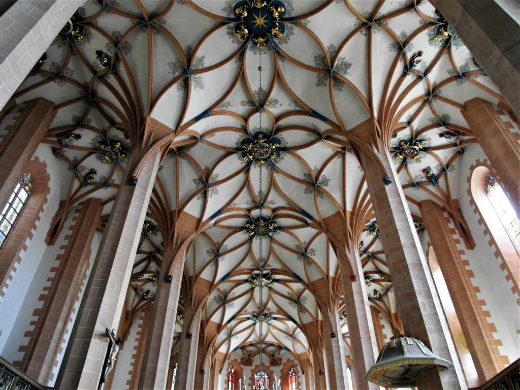 Annaberg: Annenkirche Gewölbe (2020)