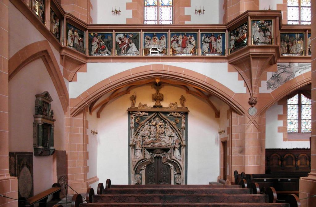 Annaberg: Annenkirche Empore und Schöne Tür (2020)