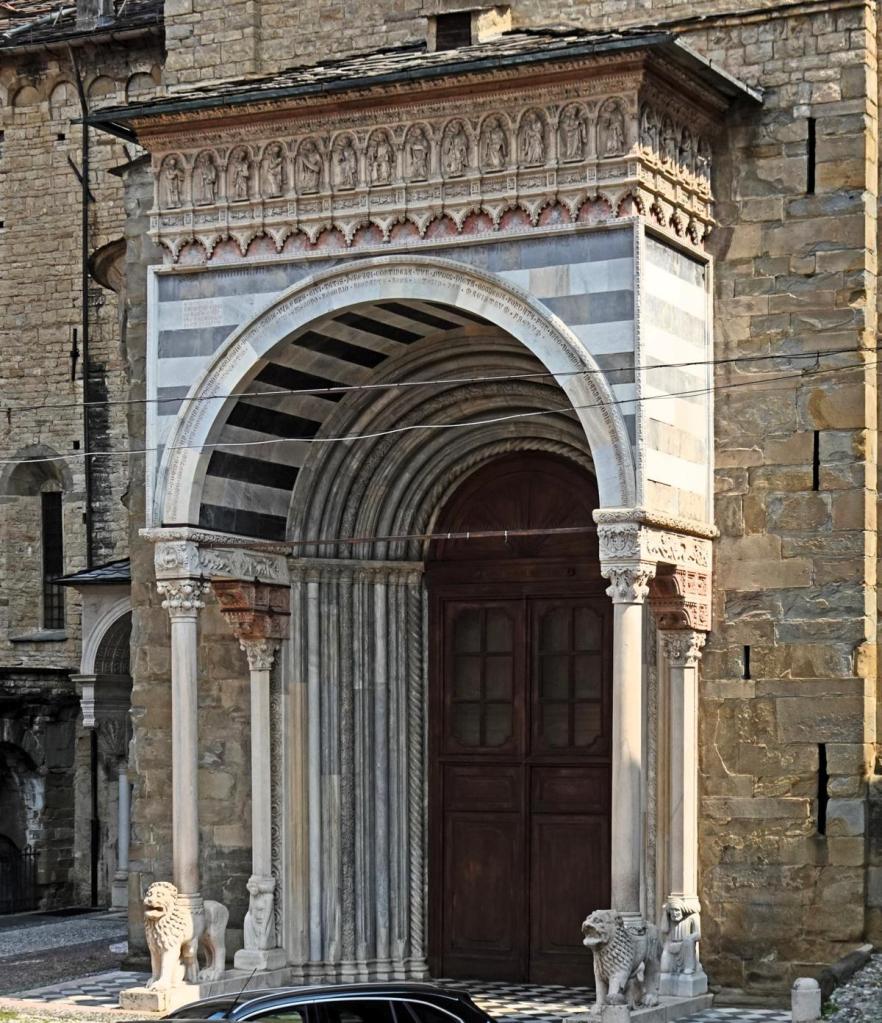 Bergamo: Santa Maria Maggiore Südportal (2024)