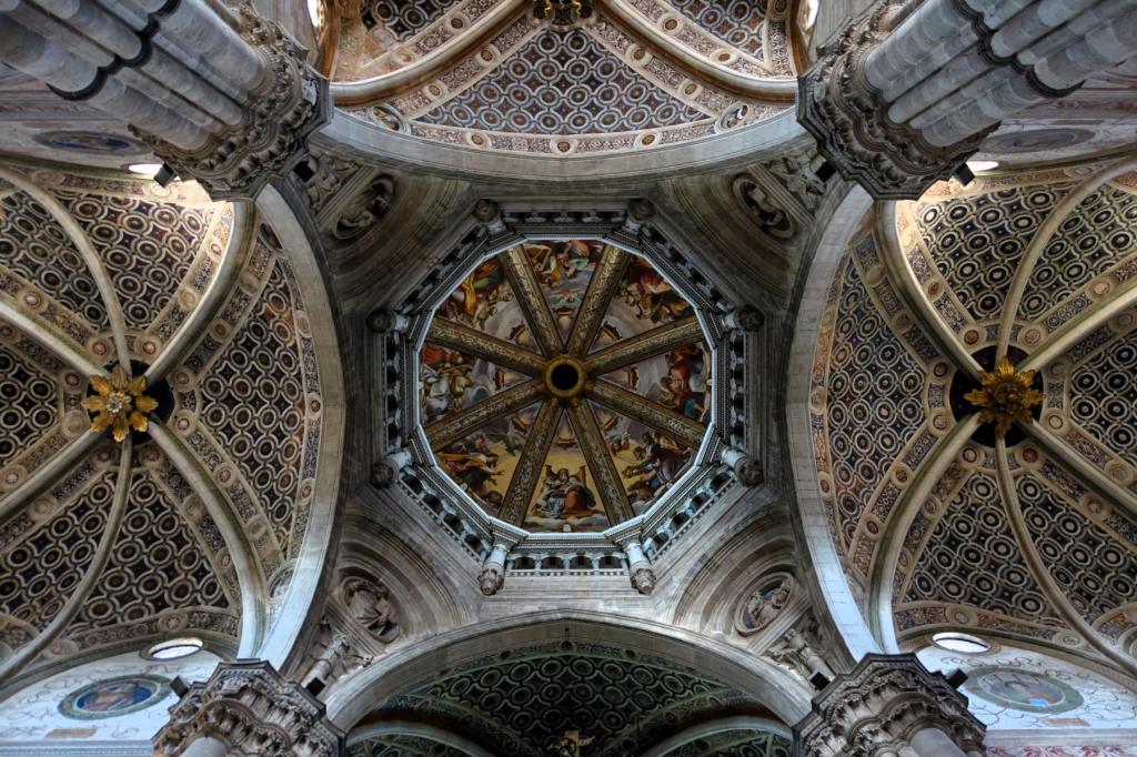 Kartause von Pavia: Kirche Vierungskuppel (2024)