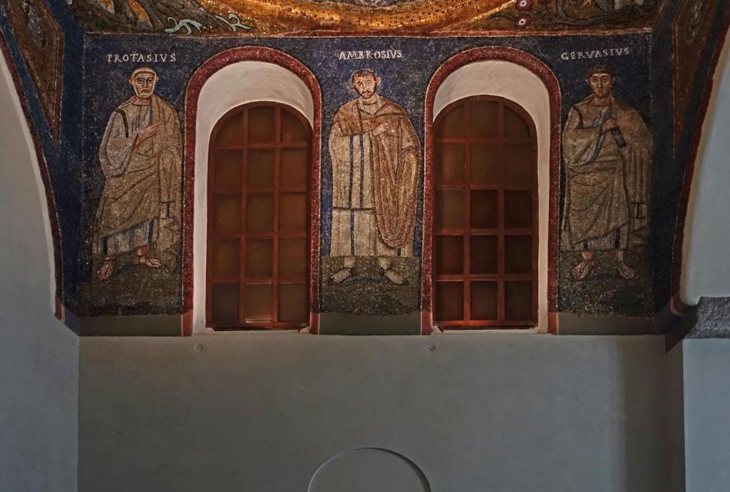 Mailand: Sant'Ambrogio Victorkapelle [Grabkapelle San Vittore in Ciel d'Oro] (2024)