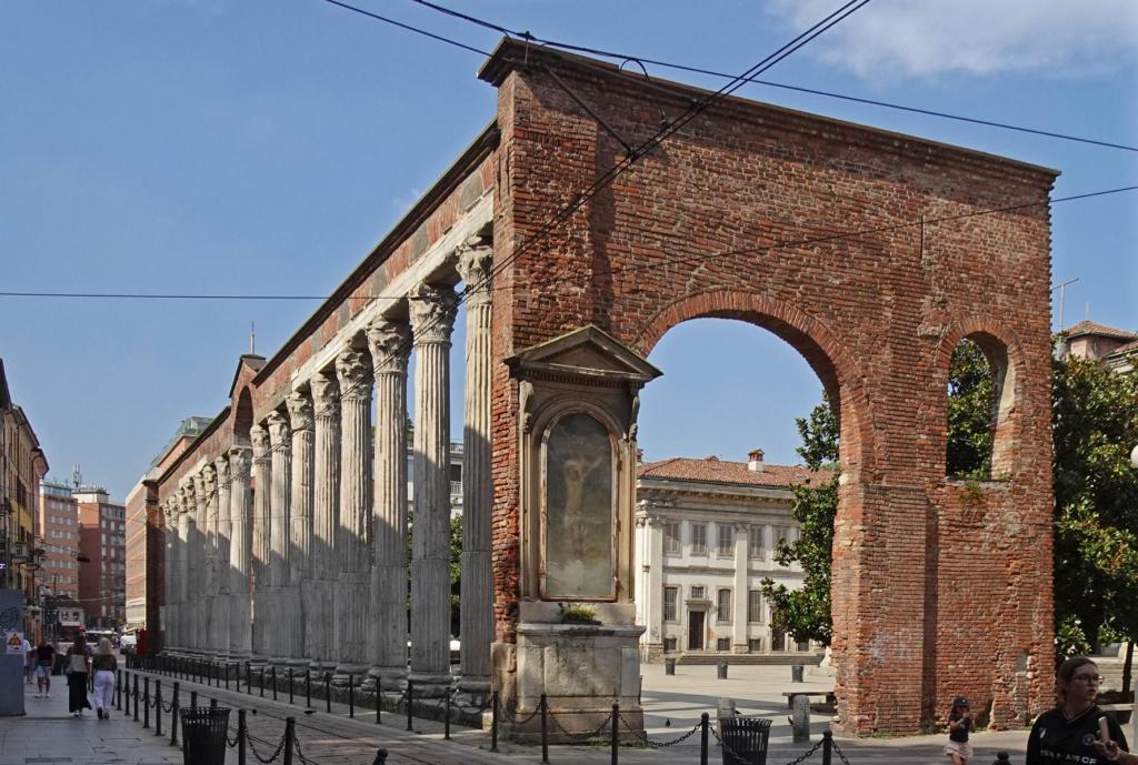 Mailand: römische Säulen vor San Lorenzo Maggiore (2024)