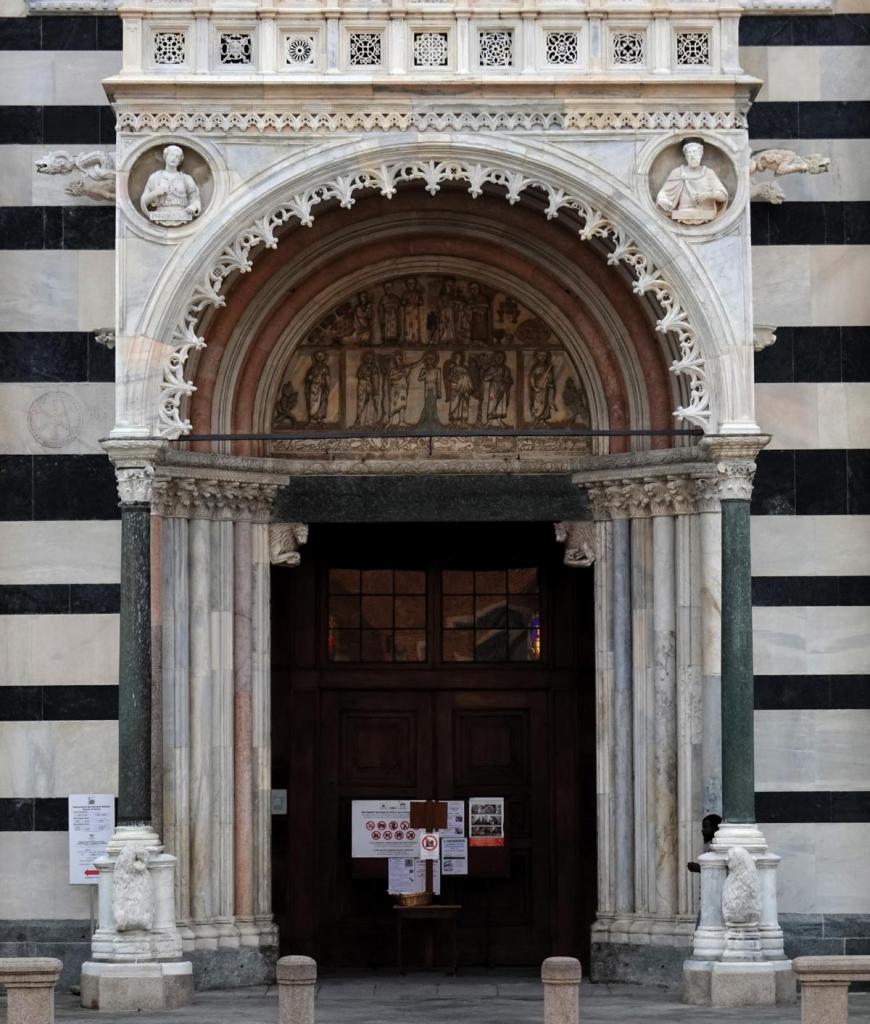 Monza: Dom Westfassade Hauptportal (2024)