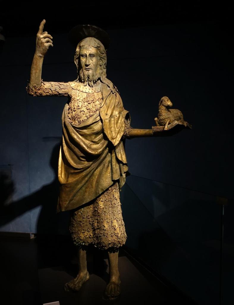 Monza: Domschatz Statue Johannes des Täufers [Original vom Hauptportal] (2024)