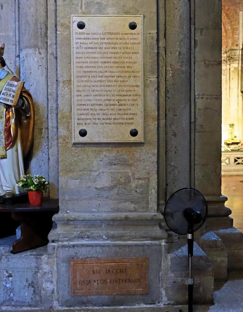 Pavia: San Pietro in Ciel d'Oro Grab von König Liutprand (2024)