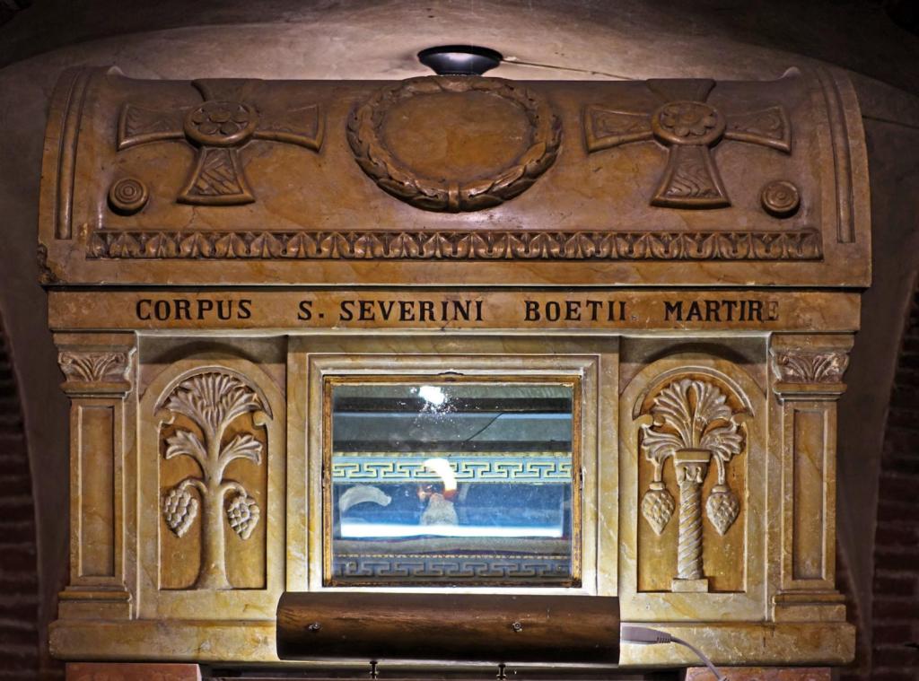 Pavia: San Pietro in Ciel d'Oro Krypta - Boethius-Grabmal (2024)