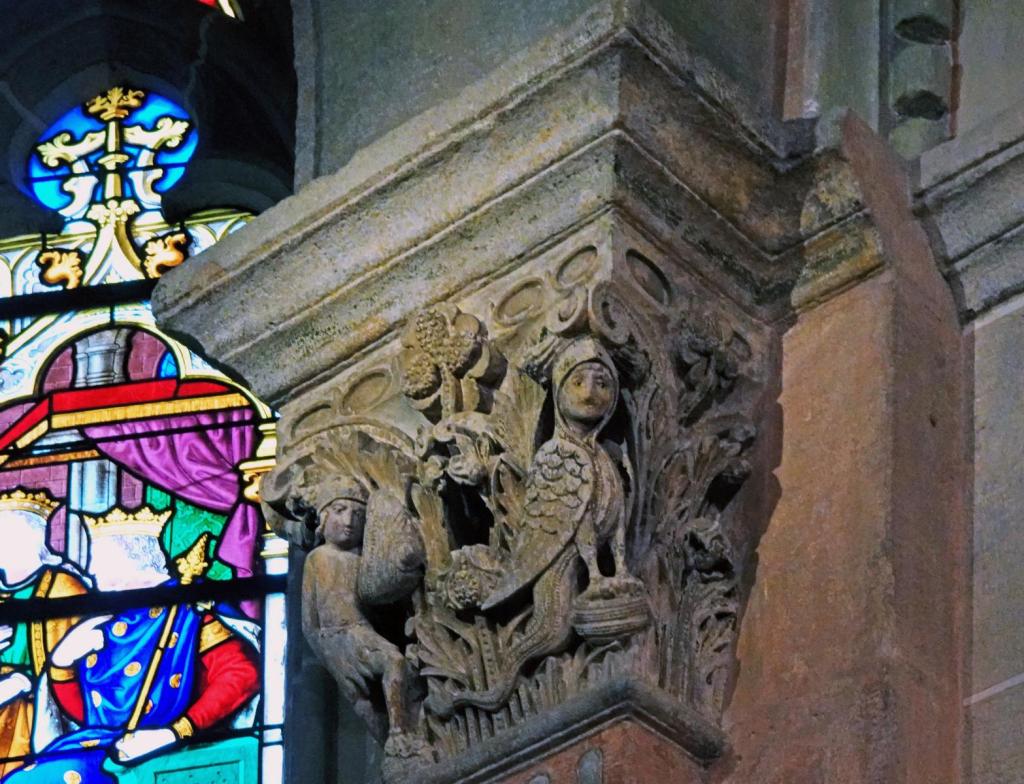 Autun: Kathedrale Kapitell [Faun und Sirene] (2024)