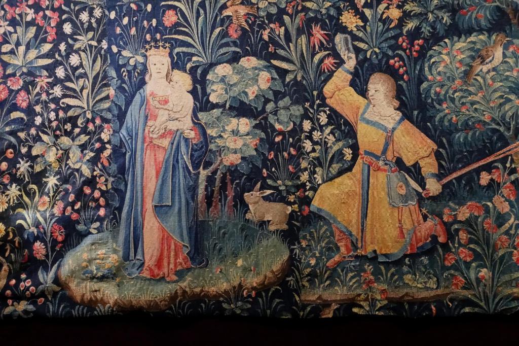 Beaune: Hôtel-Dieu Tausend-Blumen-Teppich [Eligius-Legende] (2024)