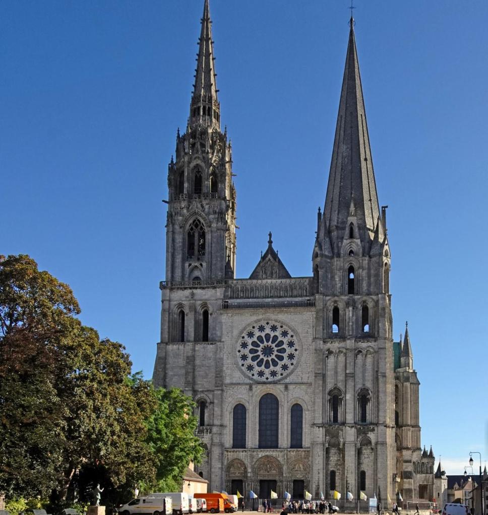Chartres: Kathedrale Westfassade (2024)