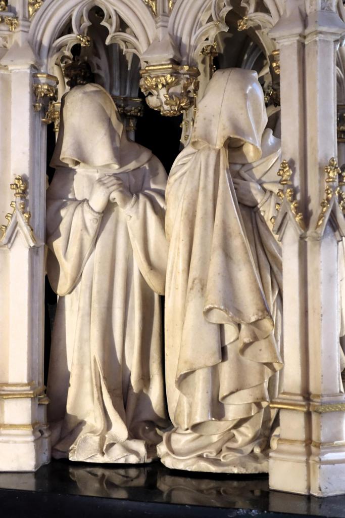 Dijon: Herzogspalast Gardesaal Grabmal von Johann Ohnefurcht und Margarete von Bayern - Trauernde (2024)