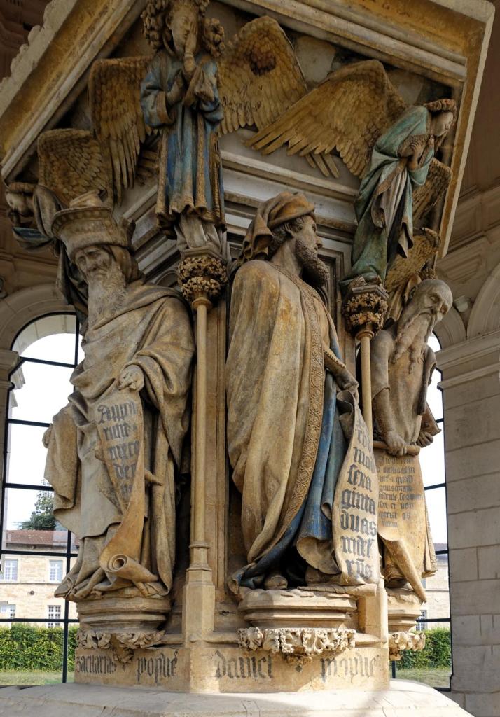 Dijon: Champmol Mosesbrunnen [Zacharias + Daniel] (2024)