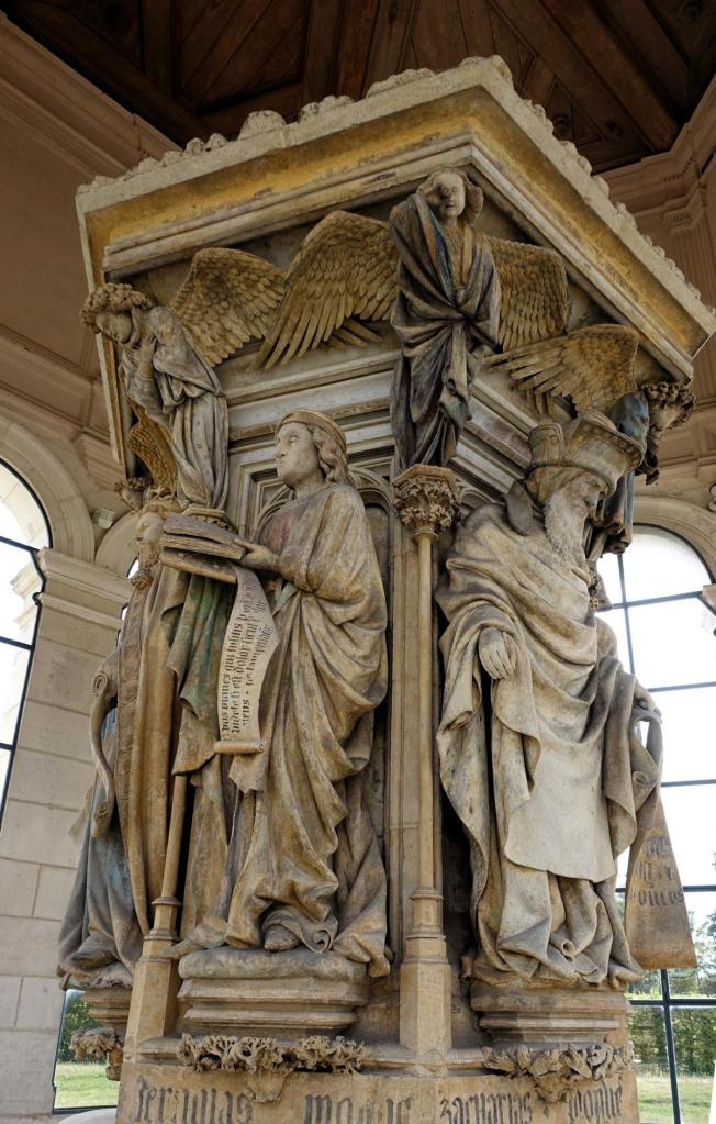 Dijon: Champmol Mosesbrunnen [Jeremias + Zacharias] (2024)